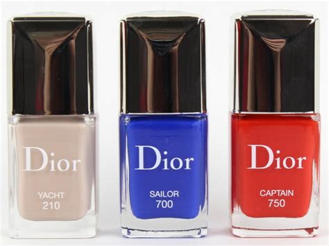 Perfect Nautical Nails with Dior Summer 2014 Transat Collection 